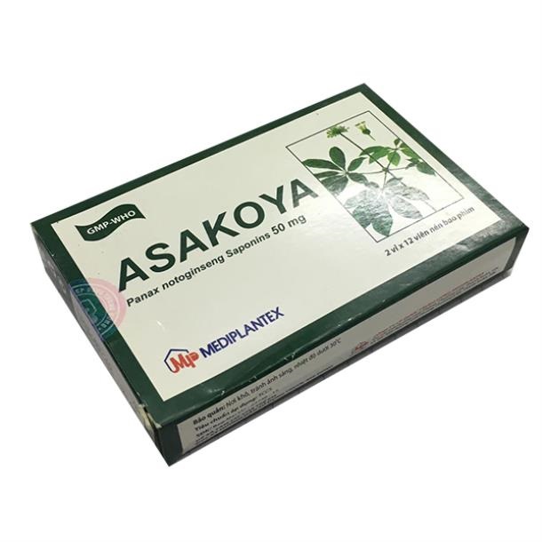 Thuốc asakoya 100 là thuốc gì? có tác dụng gì? giá bao nhiêu tiền?