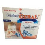 Thuốc calcium geral là thuốc gì? có tác dụng gì? giá bao nhiêu tiền?