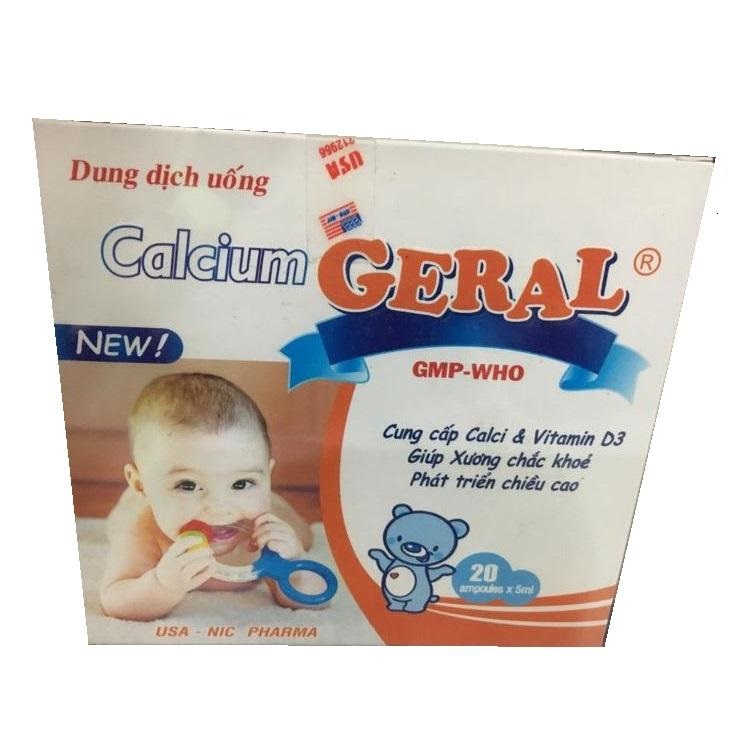 Thuốc Calcium Geral Là Thuốc Gì Có Tác Dụng Gì Giá Bao