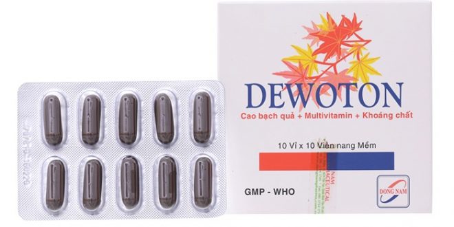 Thuốc dewoton 40mg là thuốc gì? có tác dụng gì? giá bao nhiêu tiền?