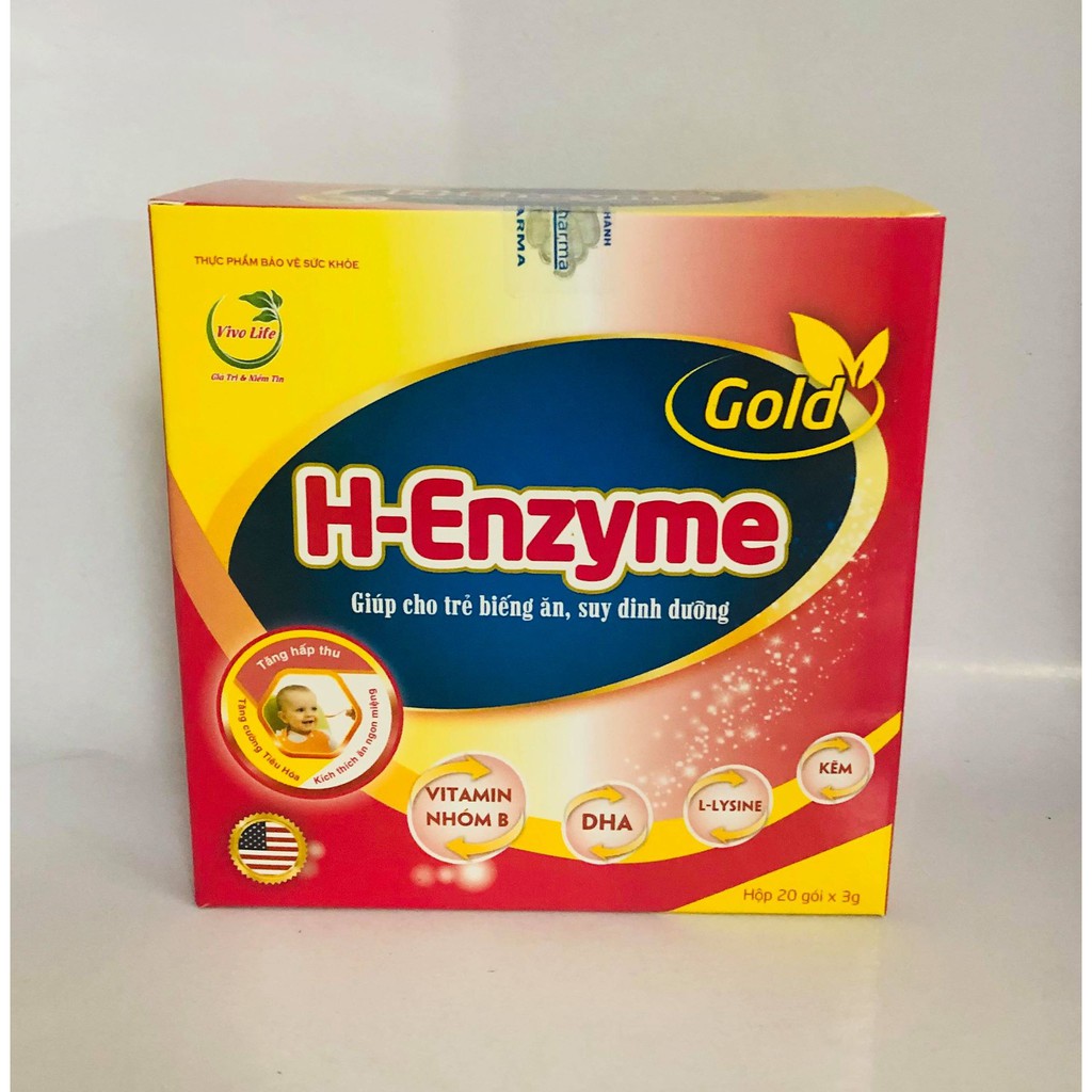 Thuốc h enzyme gold là thuốc gì? có tác dụng gì? giá bao nhiêu tiền?