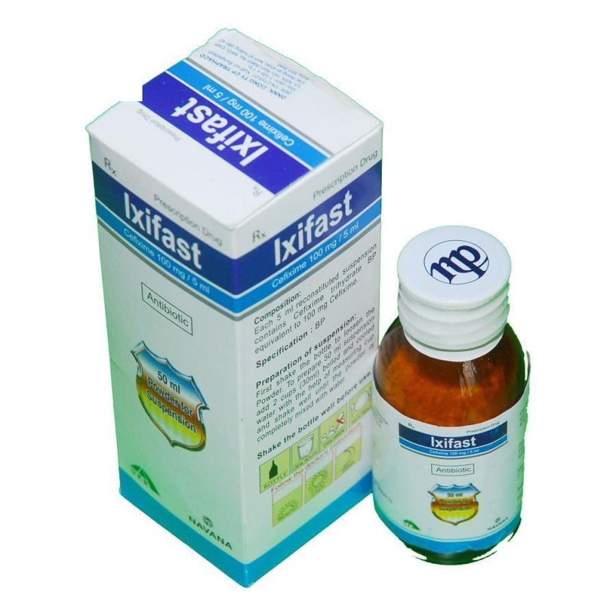 Thuốc ixifast 100/5ml là thuốc gì? có tác dụng gì? giá bao nhiêu tiền?