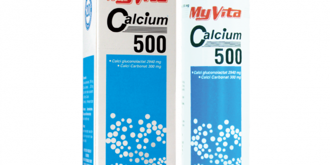 Thuốc myvita calcium là thuốc gì? có tác dụng gì? giá bao nhiêu tiền?