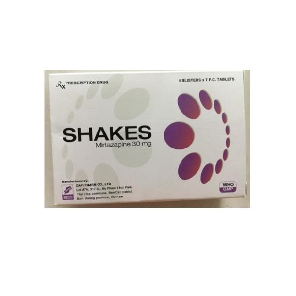 Thuốc shakes 30 là thuốc gì? có tác dụng gì? giá bao nhiêu tiền?