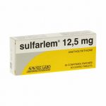 Thuốc sulfarlem 12.5mg là thuốc gì? có tác dụng gì? giá bao nhiêu tiền?