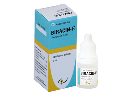 Thuốc biracin e 0.3% là thuốc gì? có tác dụng gì? giá bao nhiêu tiền?