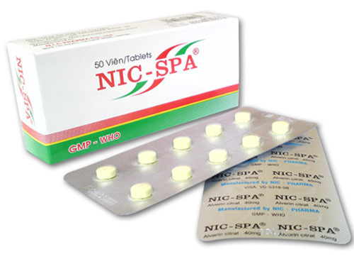 Thuốc nic spa 40 là thuốc gì? có tác dụng gì? giá bao nhiêu tiền?
