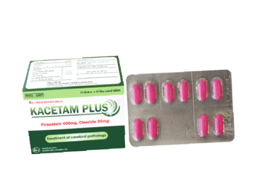 Thuốc kacetam plus là thuốc gì? có tác dụng gì? giá bao nhiêu tiền?