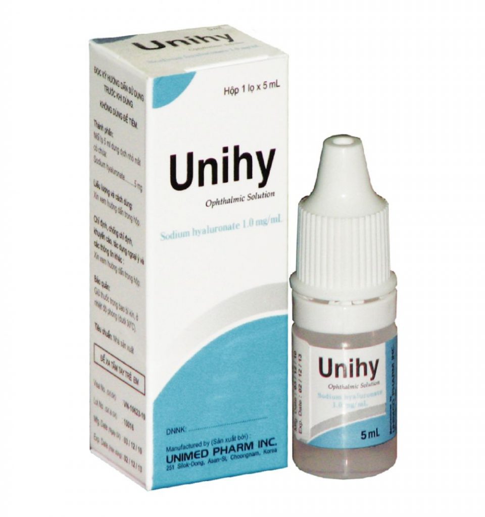 Thuốc unihy 5ml là thuốc gì? có tác dụng gì? giá bao nhiêu tiền?