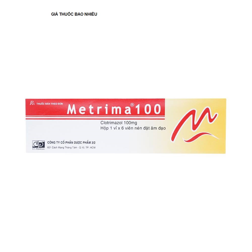 Thuốc metrima 100 là thuốc gì? có tác dụng gì? giá bao nhiêu tiền?