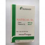 Thuốc natecal d3 là thuốc gì? có tác dụng gì? giá bao nhiêu tiền?