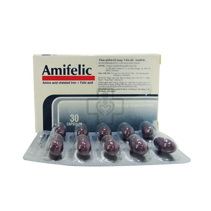 Thuốc amifelic là thuốc gì? có tác dụng gì? giá bao nhiêu tiền?