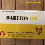 Thuốc baberin bm là thuốc gì? có tác dụng gì? giá bao nhiêu tiền?