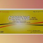 Thuốc cerepone 125mg là thuốc gì? có tác dụng gì? giá bao nhiêu tiền?