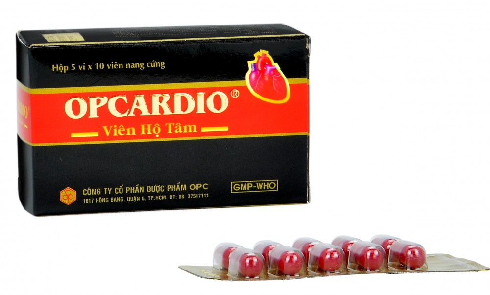 Thuốc opcardio viên hộ tâm là thuốc gì? có tác dụng gì? giá bao nhiêu tiền?