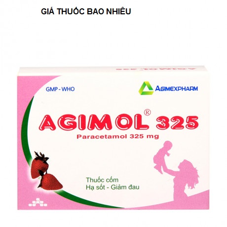 Thuốc agimol 325 là thuốc gì? có tác dụng gì? giá bao nhiêu tiền?Thuốc agimol 325 là thuốc gì? có tác dụng gì? giá bao nhiêu tiền?
