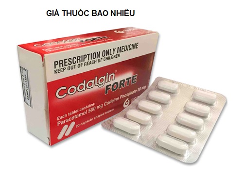 Thuốc codalgin forte là thuốc gì? có tác dụng gì? giá bao nhiêu tiền?