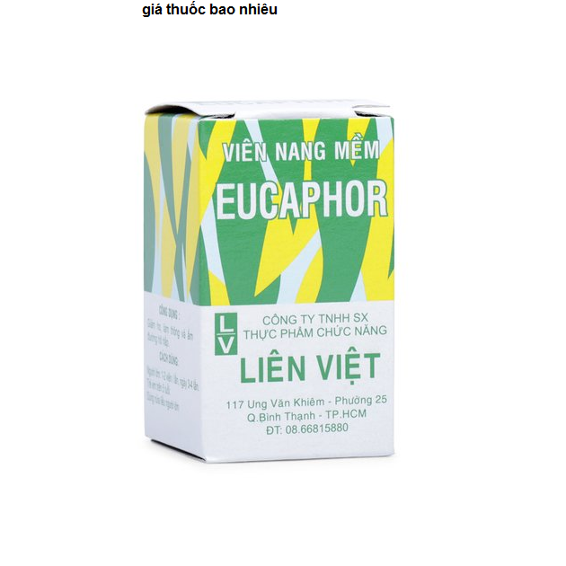 Thuốc eucaphor là thuốc gì? có tác dụng gì? giá bao nhiêu tiền?