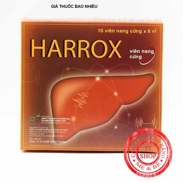 Thuốc harrox 100 là thuốc gì? có tác dụng gì? giá bao nhiêu tiền?