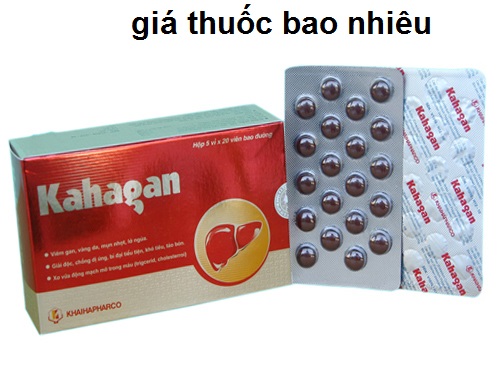 Thuốc kahagan là thuốc gì? có tác dụng gì? giá bao nhiêu tiền?