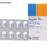 Thuốc micardis plus 40/12,5mg là thuốc gì? có tác dụng gì? giá bao nhiêu tiền?
