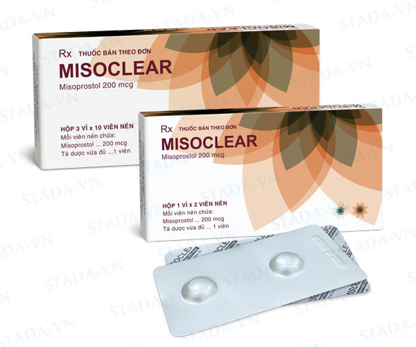 Thuốc misoclear 200mcg là thuốc gì? có tác dụng gì? giá bao nhiêu tiền?