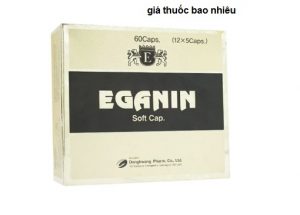 Thuốc Eganin soft capsule 200 là thuốc gì? có tác dụng gì? giá bao nhiêu tiền?