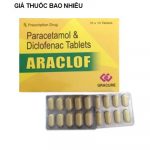Thuốc Araclof Tablet 50 là thuốc gì? có tác dụng gì? giá bao nhiêu tiền?