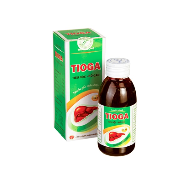 Thuốc tioga 125ml là thuốc gì? có tác dụng gì? giá bao nhiêu tiền?