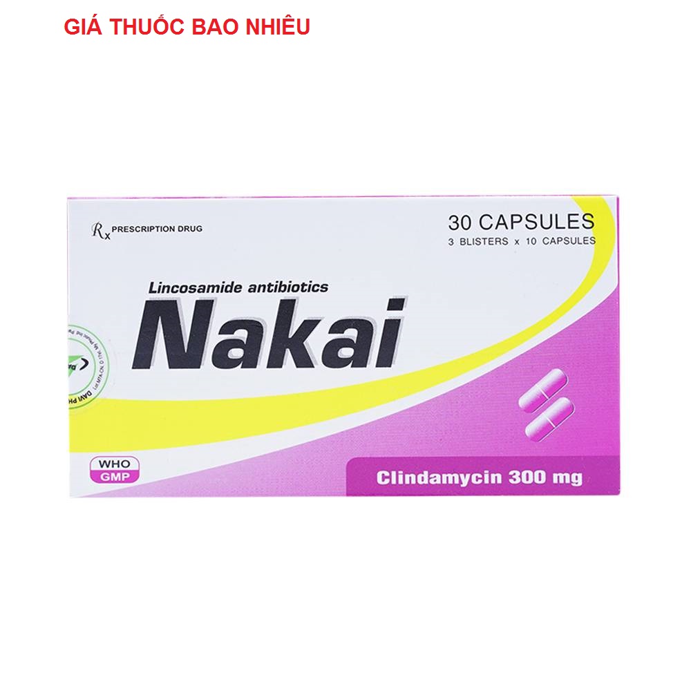 Thuốc nakai 300 là thuốc gì? có tác dụng gì? giá bao nhiêu tiền?