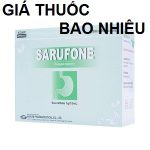 Thuốc sarufone 1g/15ml là thuốc gì? có tác dụng gì? giá bao nhiêu tiền?