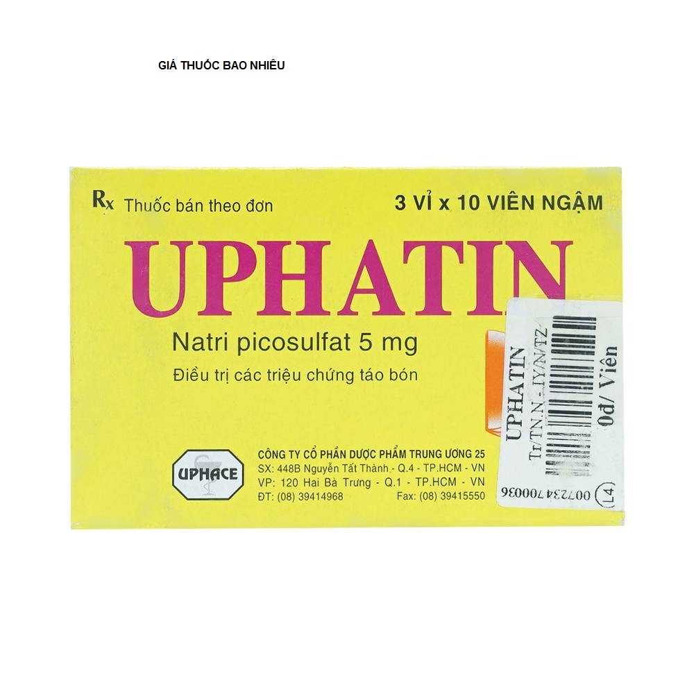 Thuốc uphatin 5 là thuốc gì? có tác dụng gì? giá bao nhiêu tiền?