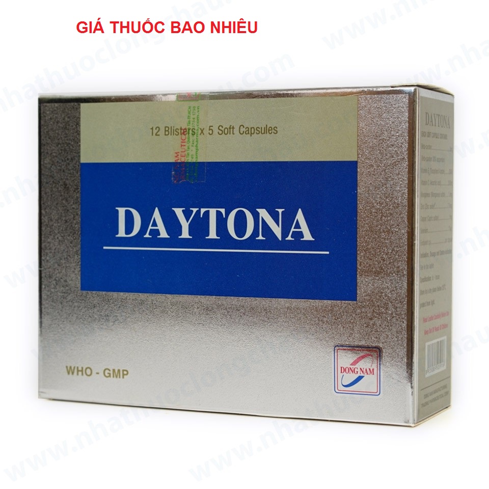 Thuốc daytona là thuốc gì? có tác dụng gì? giá bao nhiêu tiền?