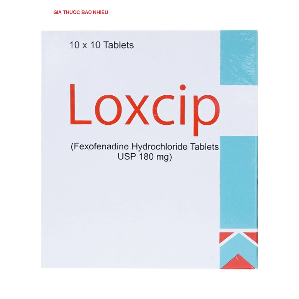 Thuốc loxcip 180 là thuốc gì? có tác dụng gì? giá bao nhiêu tiền?
