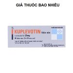 Thuốc kuplevotin 25 là thuốc gì? có tác dụng gì? giá bao nhiêu tiền?