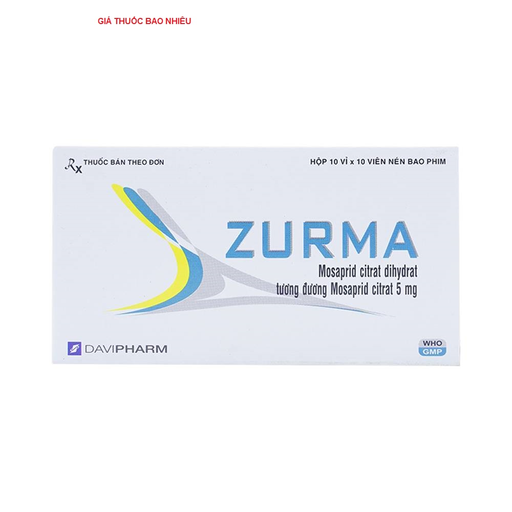 Thuốc zurma 5 là thuốc gì? có tác dụng gì? giá bao nhiêu tiền?
