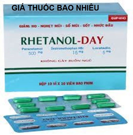 Thuốc rhetanol day là thuốc gì? có tác dụng gì? giá bao nhiêu tiền?
