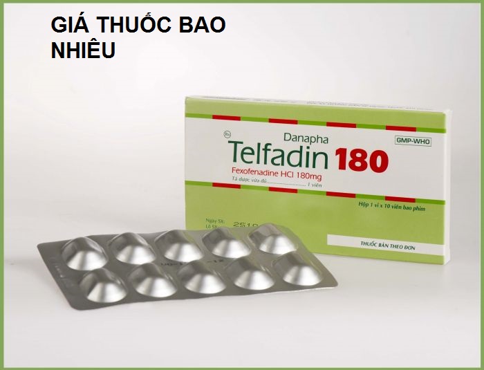 Thuốc telfadin 180 là thuốc gì? có tác dụng gì? giá bao nhiêu tiền?