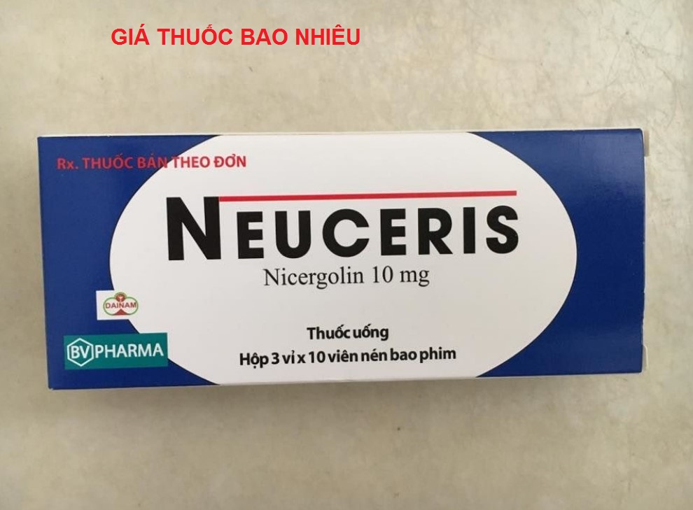 Thuốc neuceris 10 là thuốc gì? có tác dụng gì? giá bao nhiêu tiền?