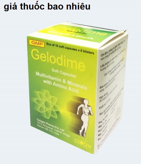 Thuốc gelodime là thuốc gì? có tác dụng gì? giá bao nhiêu tiền?