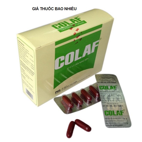 Thuốc colaf 500 là thuốc gì? có tác dụng gì? giá bao nhiêu tiền?