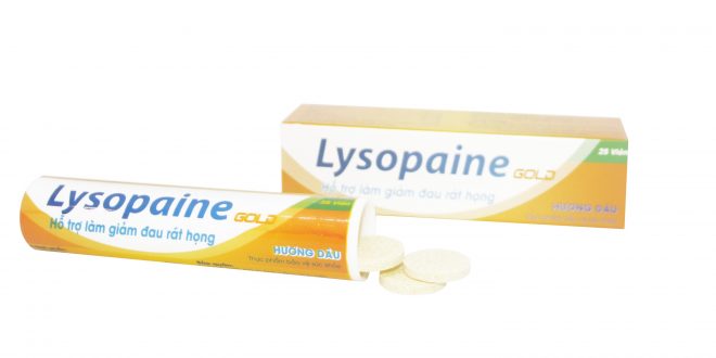 Thuốc lysopaine gold là thuốc gì? có tác dụng gì? giá bao nhiêu tiền?
