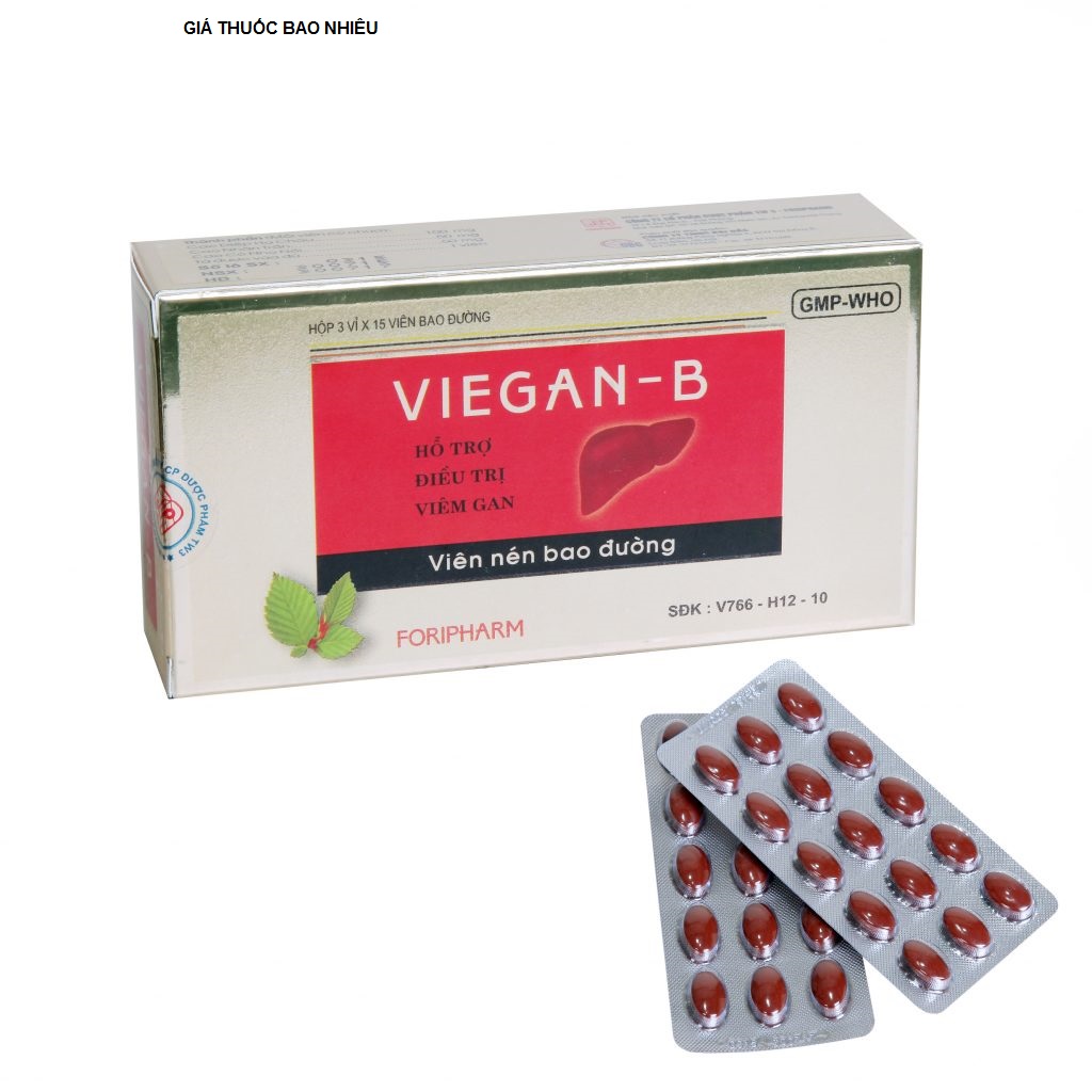 Thuốc viegan b là thuốc gì? có tác dụng gì? giá bao nhiêu tiền?