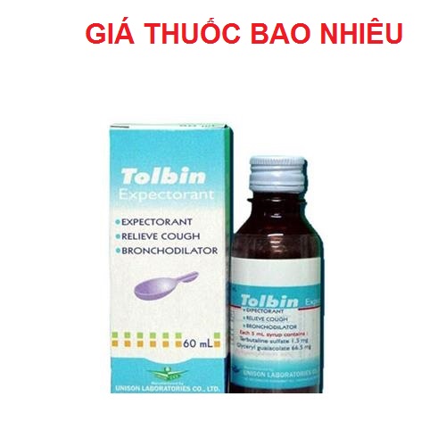 Thuốc tolbin sr 60ml là thuốc gì? có tác dụng gì? giá bao nhiêu tiền?