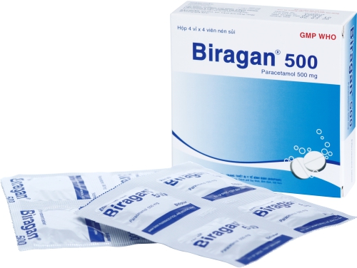 Thuốc biragan 500mg là thuốc gì? có tác dụng gì? giá bao nhiêu tiền?