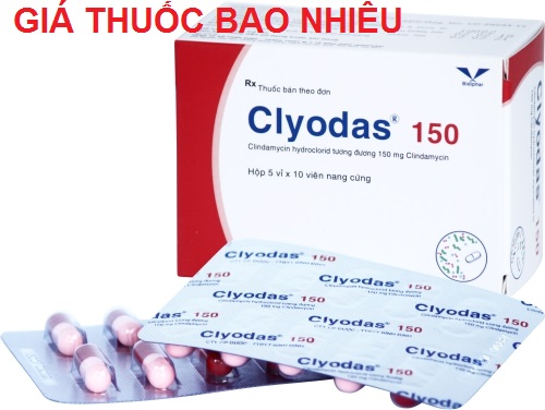 Thuốc clyodas 150 là thuốc gì? có tác dụng gì? giá bao nhiêu tiền?