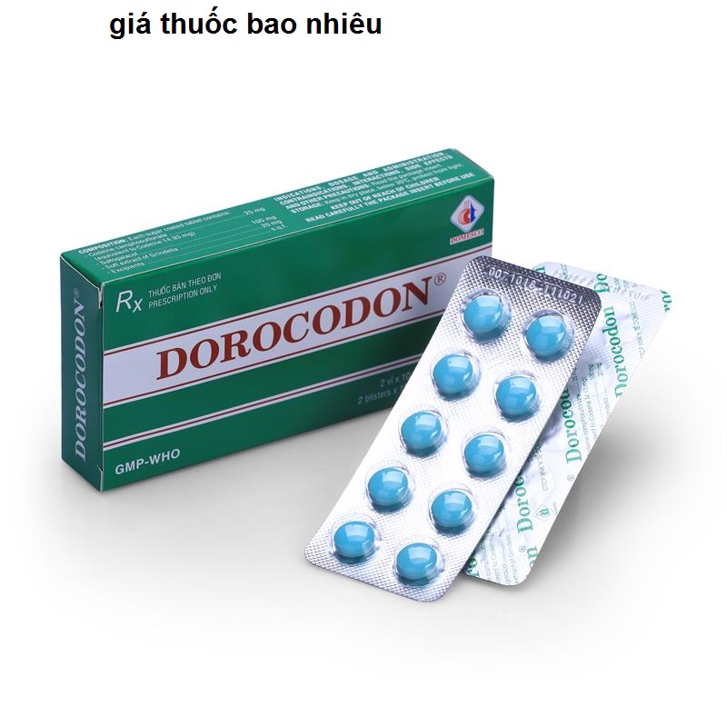 Thuốc dorocodon là thuốc gì? có tác dụng gì? giá bao nhiêu tiền?