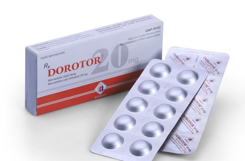 Thuốc dorotor 20 là thuốc gì? có tác dụng gì? giá bao nhiêu tiền?