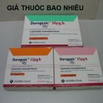 Miếng dán durogesic 50mcg là thuốc gì? có tác dụng gì? giá bao nhiêu tiền?