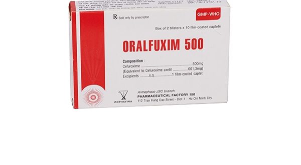 Thuốc Cophavina Oralfuxim 500 là thuốc gì? có tác dụng gì? giá bao nhiêu tiền?